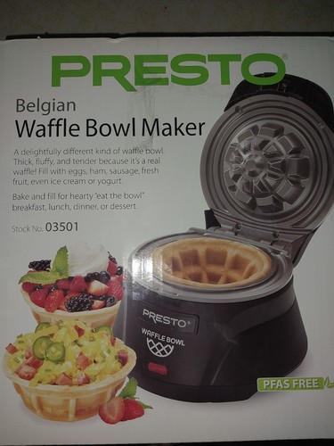 Presto belgian waffle bowl - presto,