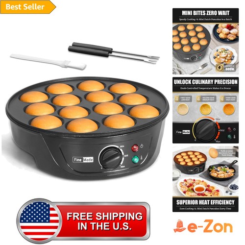 Mini pancake maker electric - pancake,
