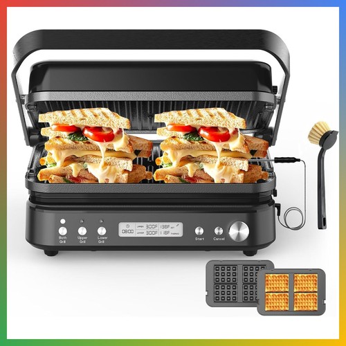 Electric grill panini press - electric,