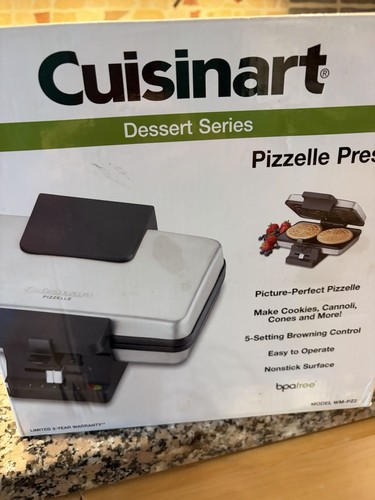 Nib cuisinart pizzelle press - cuisinart,