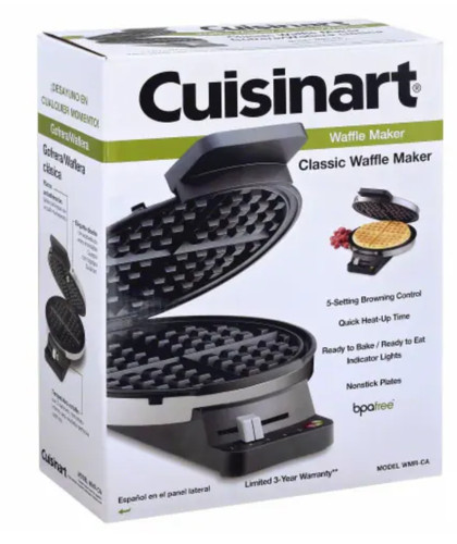 Cuisinart round classic waffle - round,