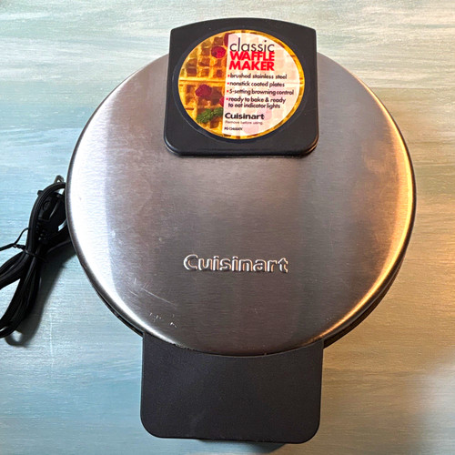 Cuisinart classic round waffle - classic,