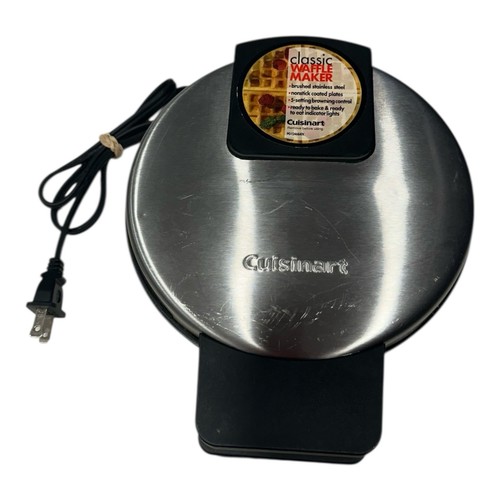 Cuisinart round classic - round, waffle